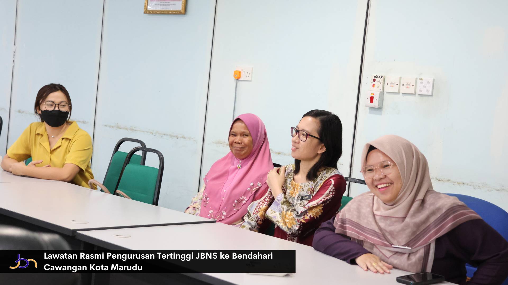 Lawatan Rasmi Pengurusan Tertinggi JBNS ke Bendahari Cawangan Kota Marudu